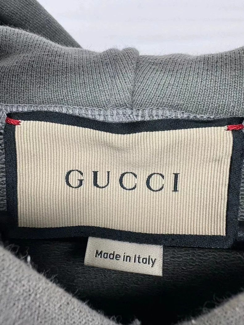 Gucci Gucci3M reflective string logo hoodie 2503-Nextarrow Size US XS / EU 42 / 0 - 5 Thumbnail