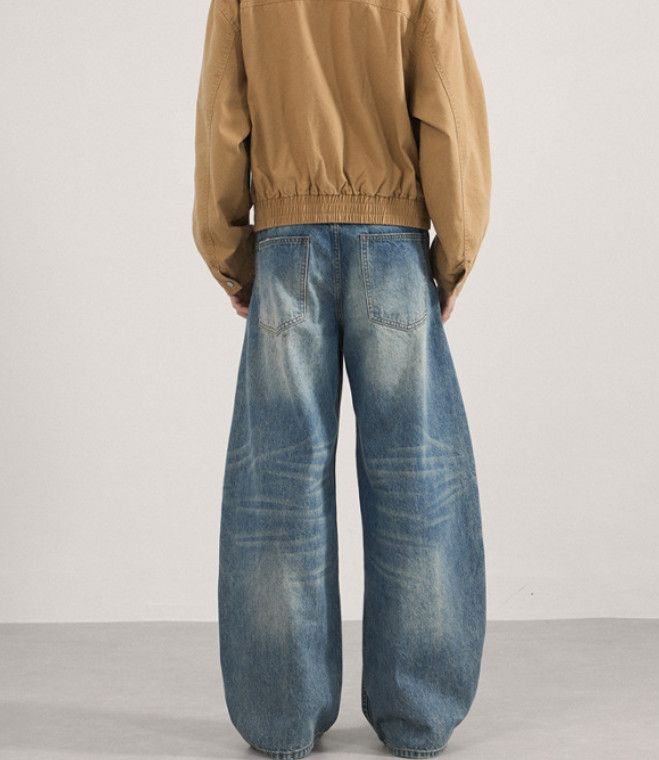 Japanese Brand American high street style baggy cutaway jeans Size US 32 / EU 48 - 5 Thumbnail