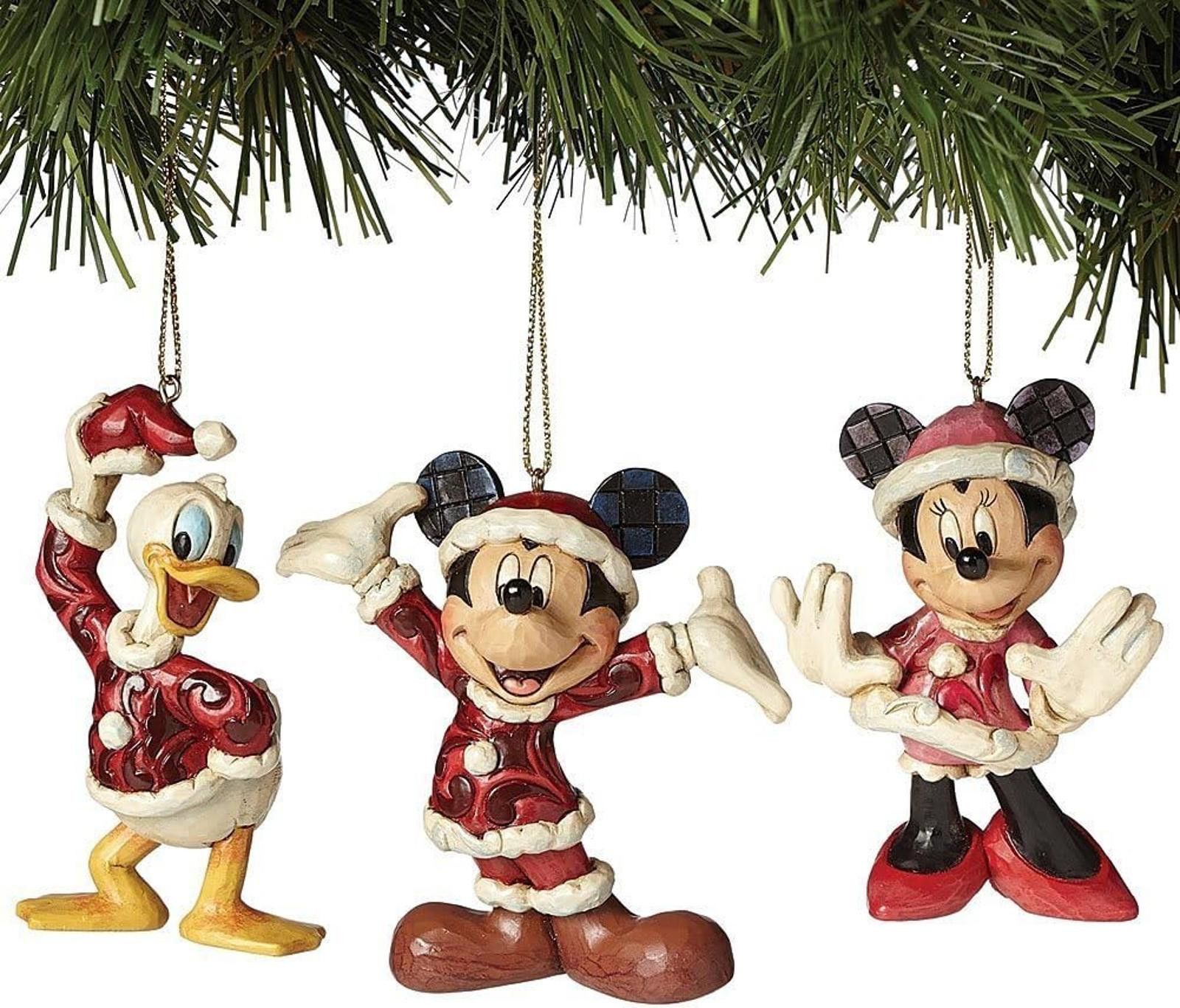 Other Set of three (3) Mickey, Minnie and Donald ornaments NWT Size ONE SIZE - 1 Preview