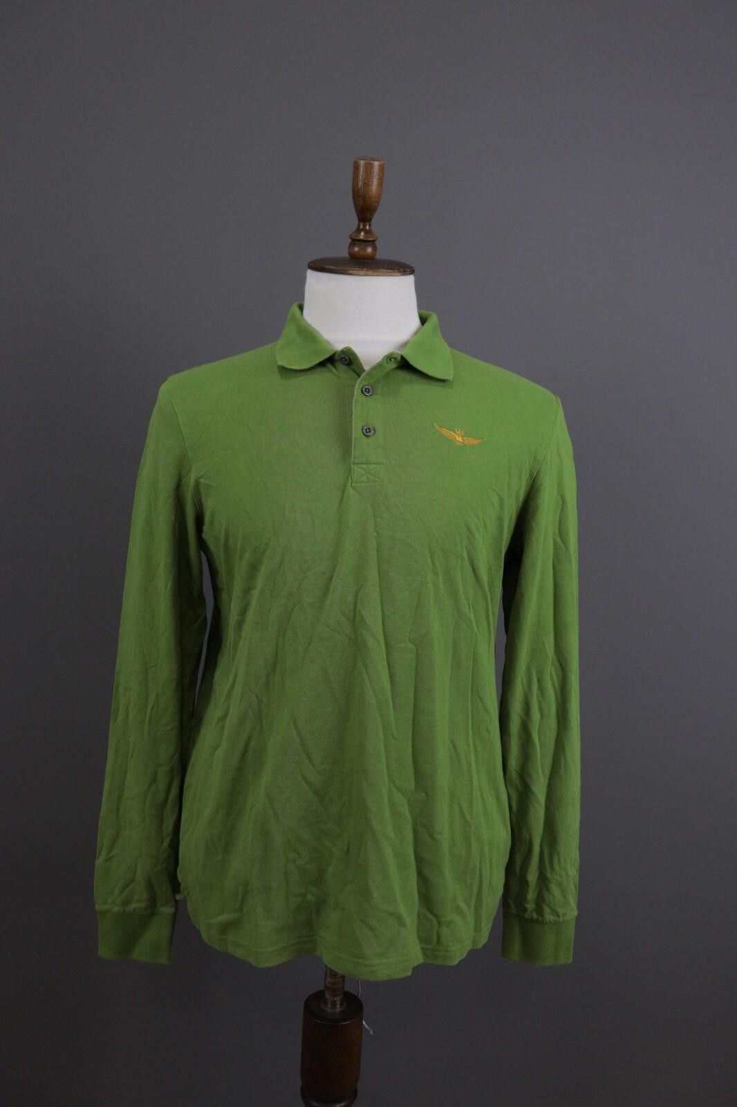 Aeronautica Militare Aeronautica Militare Green Rugby Polo Shirt Size XL Size US XL / EU 56 / 4 - 1 Thumbnail