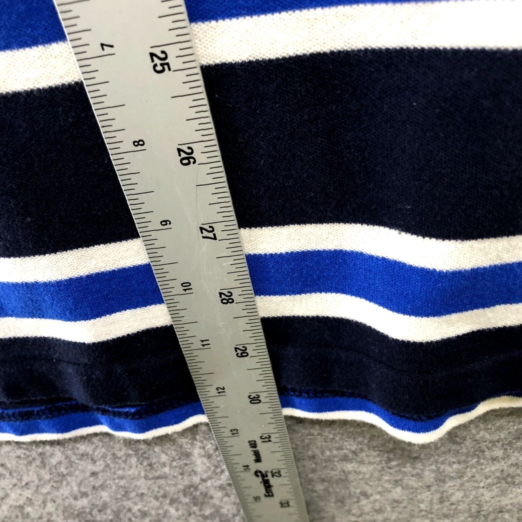 Old Navy Old Navy Polo Shirt Mens 2XL Short Sleeve Blue Striped Cotton Blend Shirt Polo Classic Preppy Casual Mens XX L Size US XXL / EU 58 / 5 - 8 Thumbnail