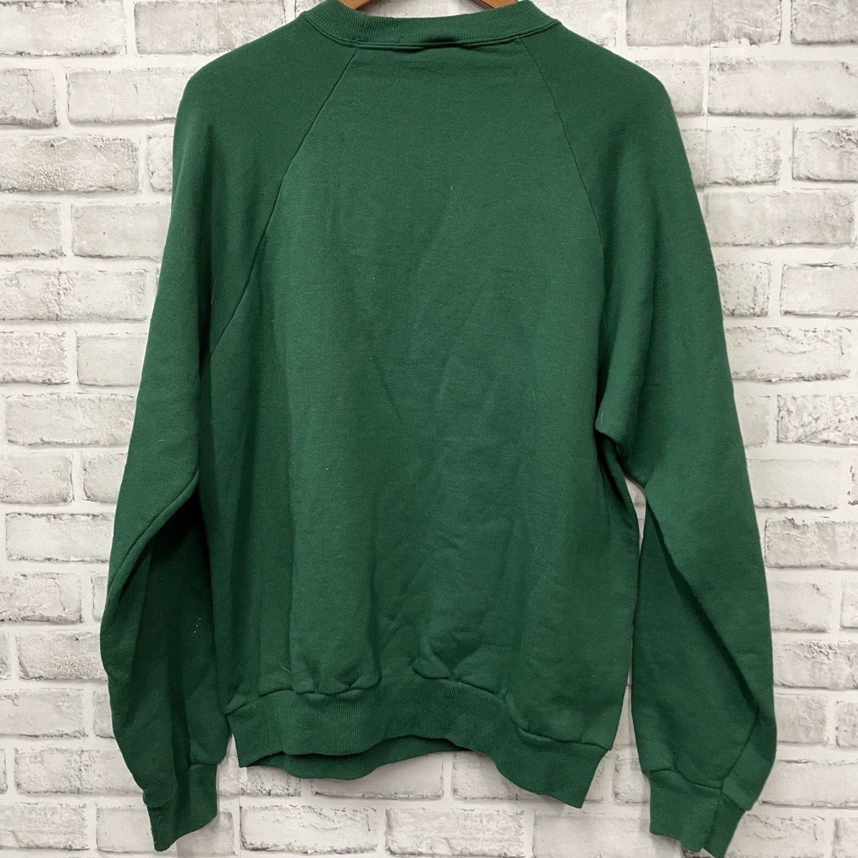 Hanes VINTAGE Hanes Activewear Basketball Green Crewneck Sweatshirt Men XL Size US XL / EU 56 / 4 - 5 Thumbnail