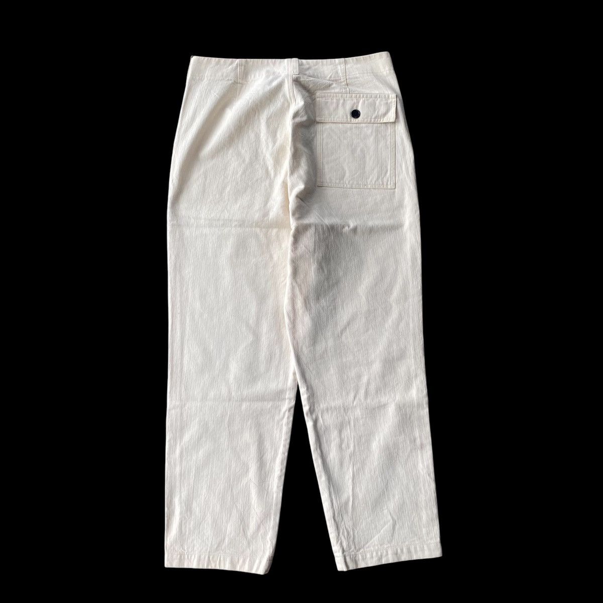 STILL BY HAND still by hand heringbone fatigue pants Size US 35 - 2 Thumbnail