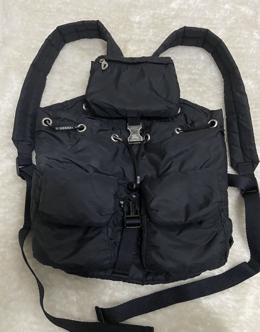 Burberry Burberry Black Nylon Backpack Size ONE SIZE - 5 Thumbnail