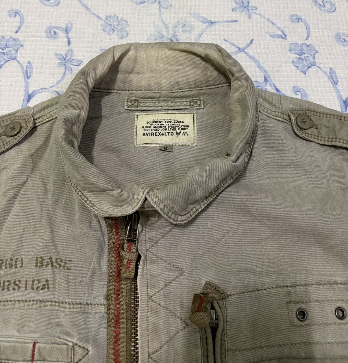 Avirex Avirex Military Zipper Shirt Size US M / EU 48-50 / 2 - 15 Thumbnail