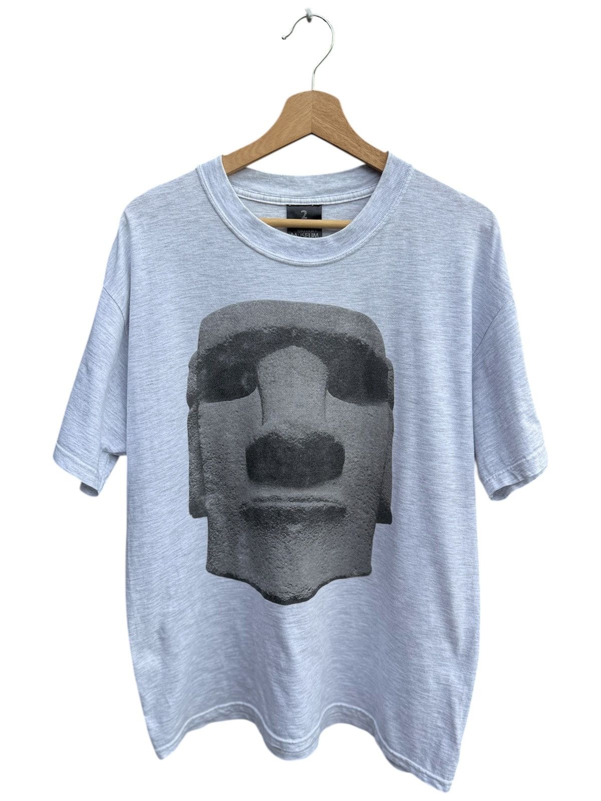 Vintage 🔥🔥 Rare Vintage The British Museum Moai tee Size US L / EU 52-54 / 3 - 1 Thumbnail