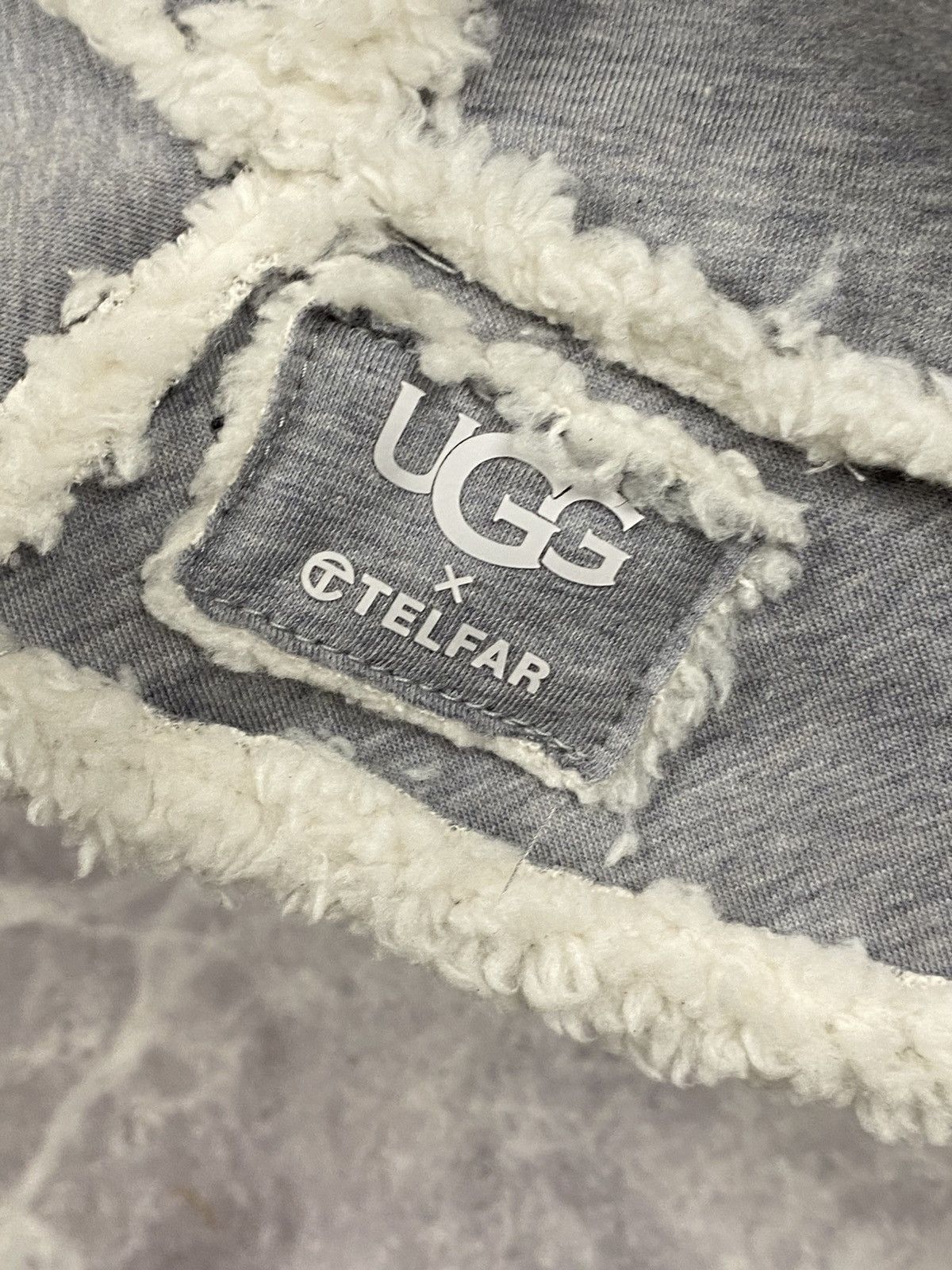 Telfar × Ugg Ugg x Telfar Grey Bucket Hat New Without Tag Size ONE SIZE - 10 Thumbnail