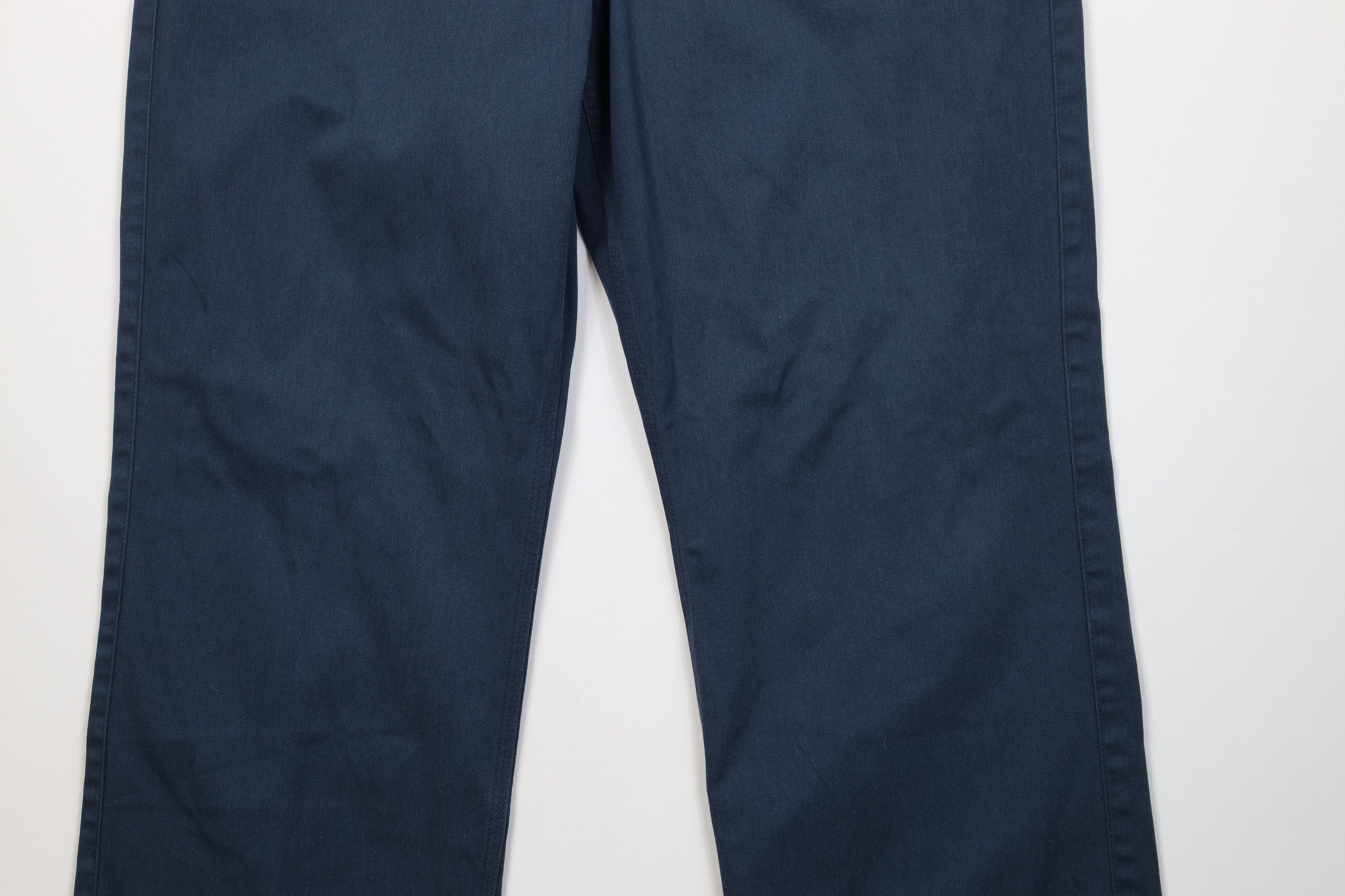 Carhartt Vintage Y2K Carhartt Blended Twill Wide Leg Chino Pants Blue Size US 40 / EU 56 - 4 Thumbnail