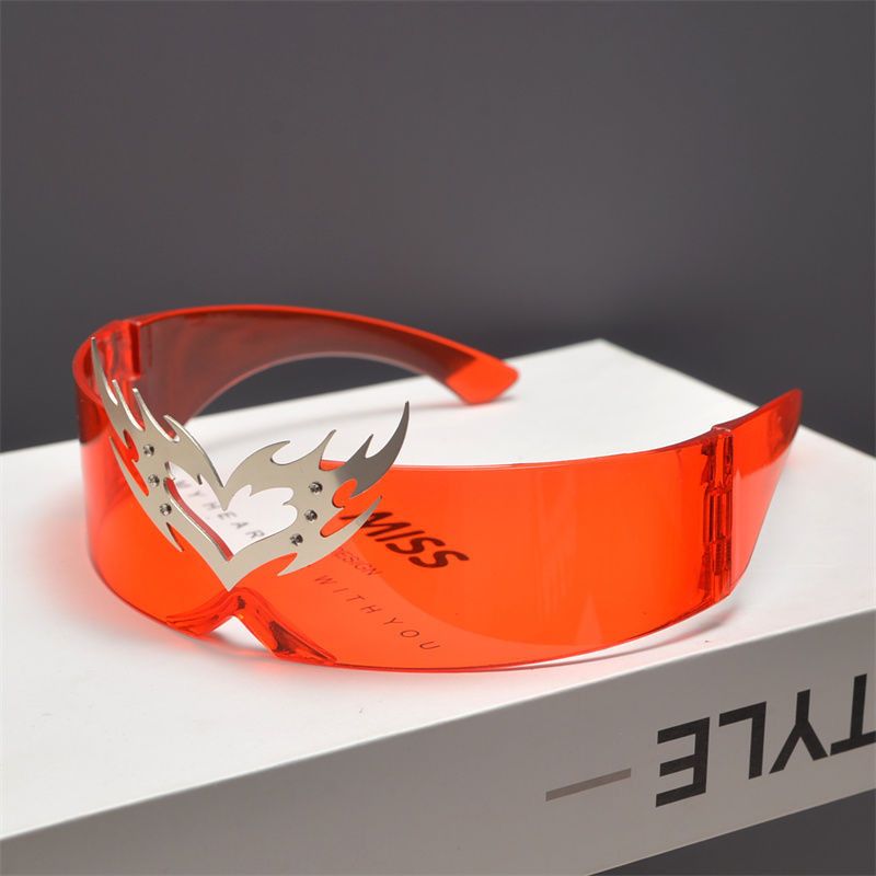 Electric Visual Retro Street ins style custom avant-garde sunglasses Size ONE SIZE - 6 Thumbnail