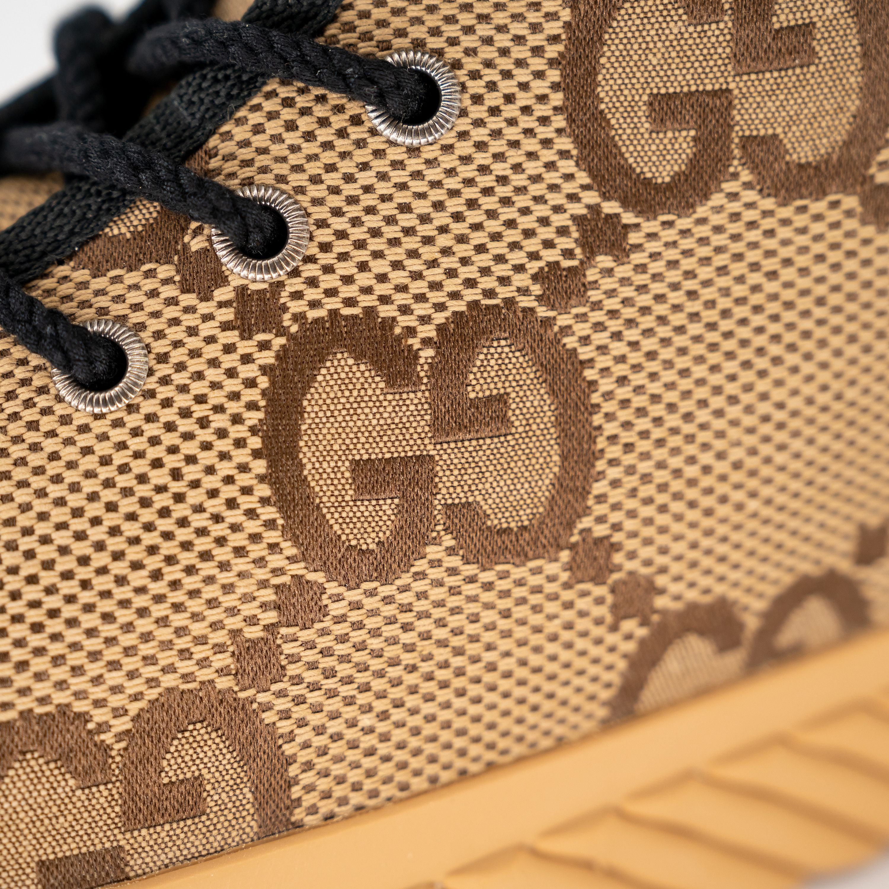 Gucci size 13G - Gucci GG Canvas High Top Sneakers Brown Size US 13 / EU 46 - 5 Thumbnail
