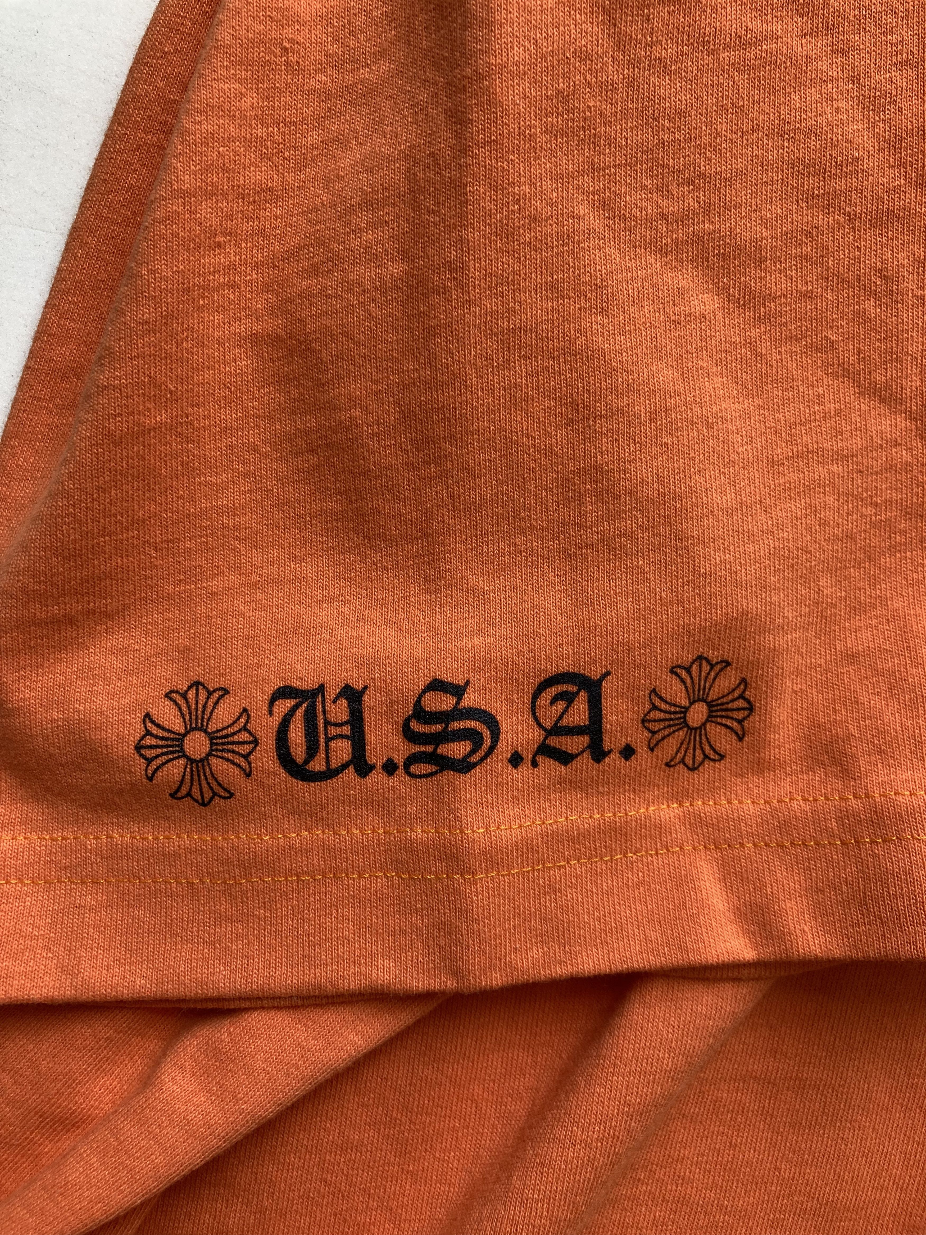 Chrome Hearts Chrome Hearts Vine Dagger Orange Short Sleeve Tee Size US L / EU 52-54 / 3 - 4 Thumbnail