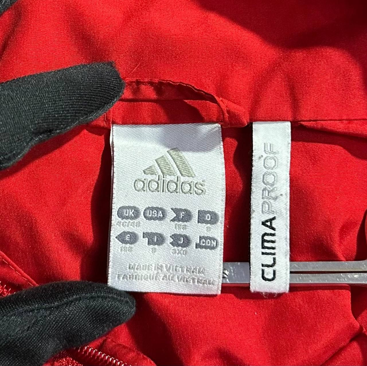 Adidas Adidas Sunderland Football Track Top Jacket Red 2010 / 2011 Size US L / EU 52-54 / 3 - 10 Thumbnail