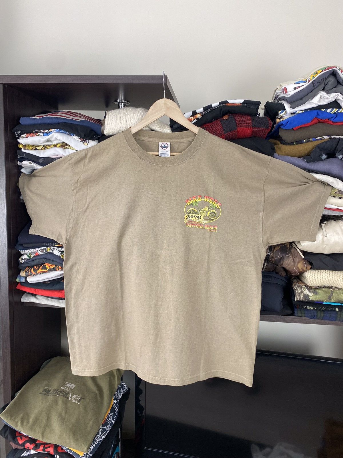 Gildan × Vintage Vintage Y2K Bike Week Shirt Daytona Motorcycle Biker Tee Size US XL / EU 56 / 4 - 2 Thumbnail