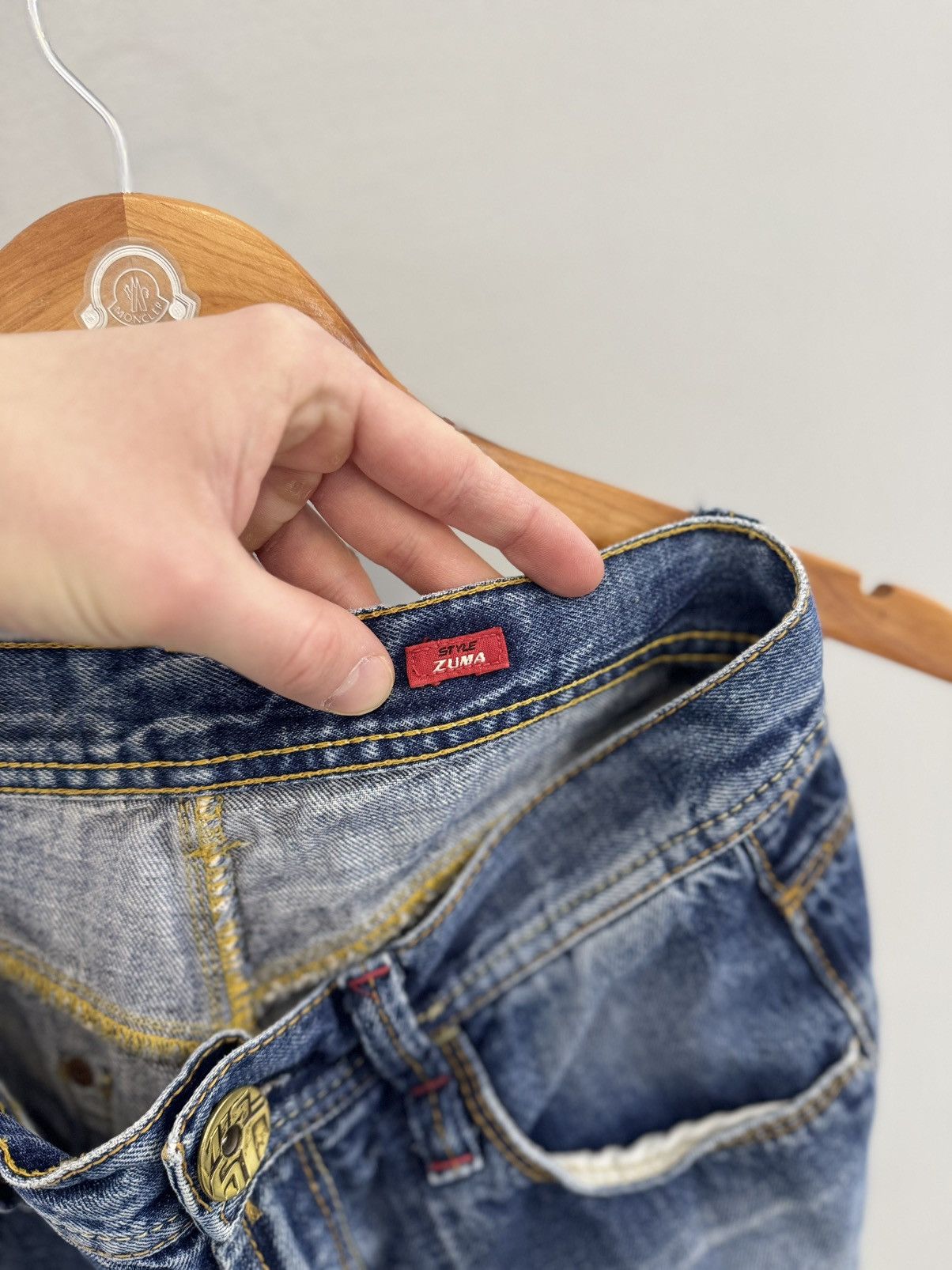 If Six Was Nine × Miss Sixty Miss Sixty Flared Low-Rise Y2K 00’s Distressed BootCut Jeans Size 28" / US 6 / IT 42 - 3 Thumbnail