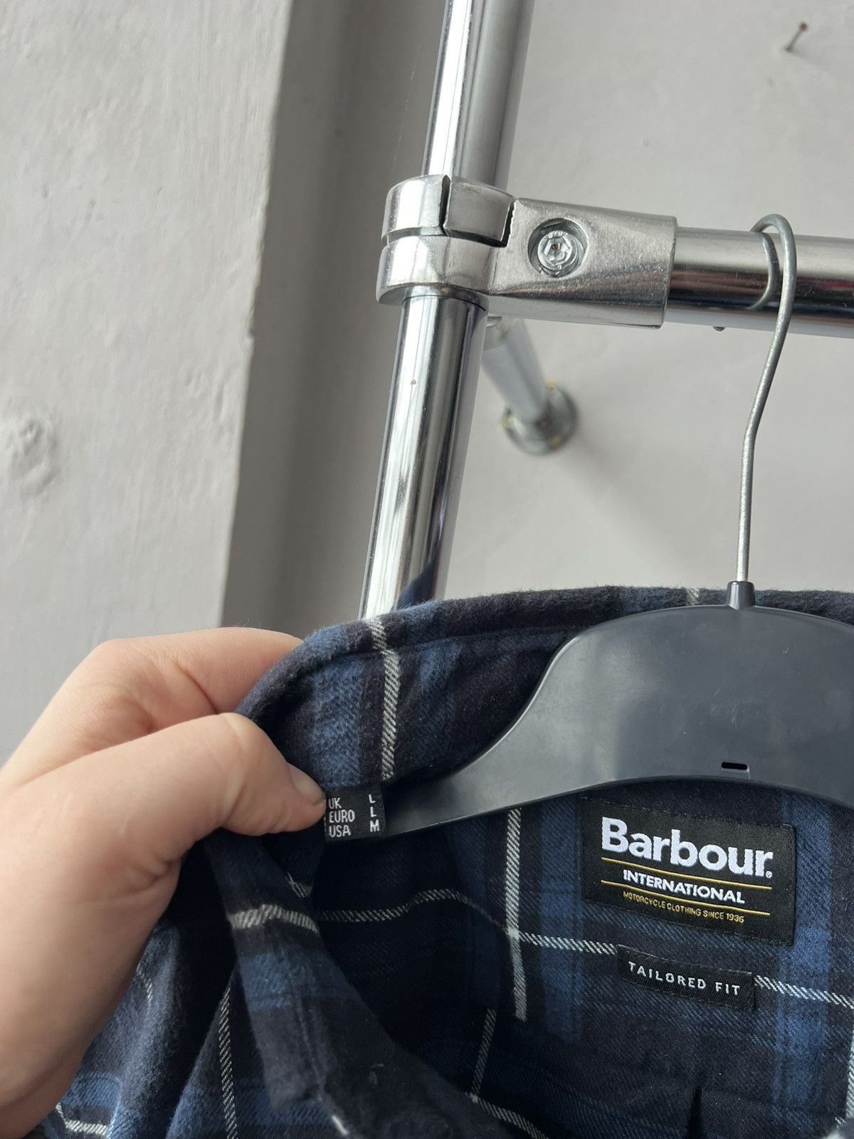 Barbour BARBOUR INTERNATIONAL ENGLAND FLANNEL CASUAL SHIRT BUTTON L Size US L / EU 52-54 / 3 - 9 Thumbnail