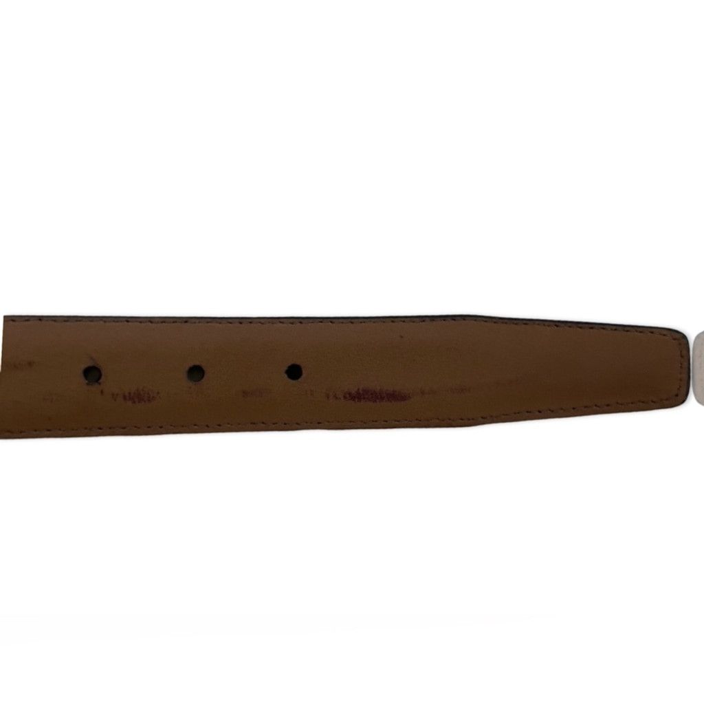 Cole Haan Cole Haan Genuine Leather Dress Belt Brown Men’s 38/95. Size 38 - 8 Thumbnail