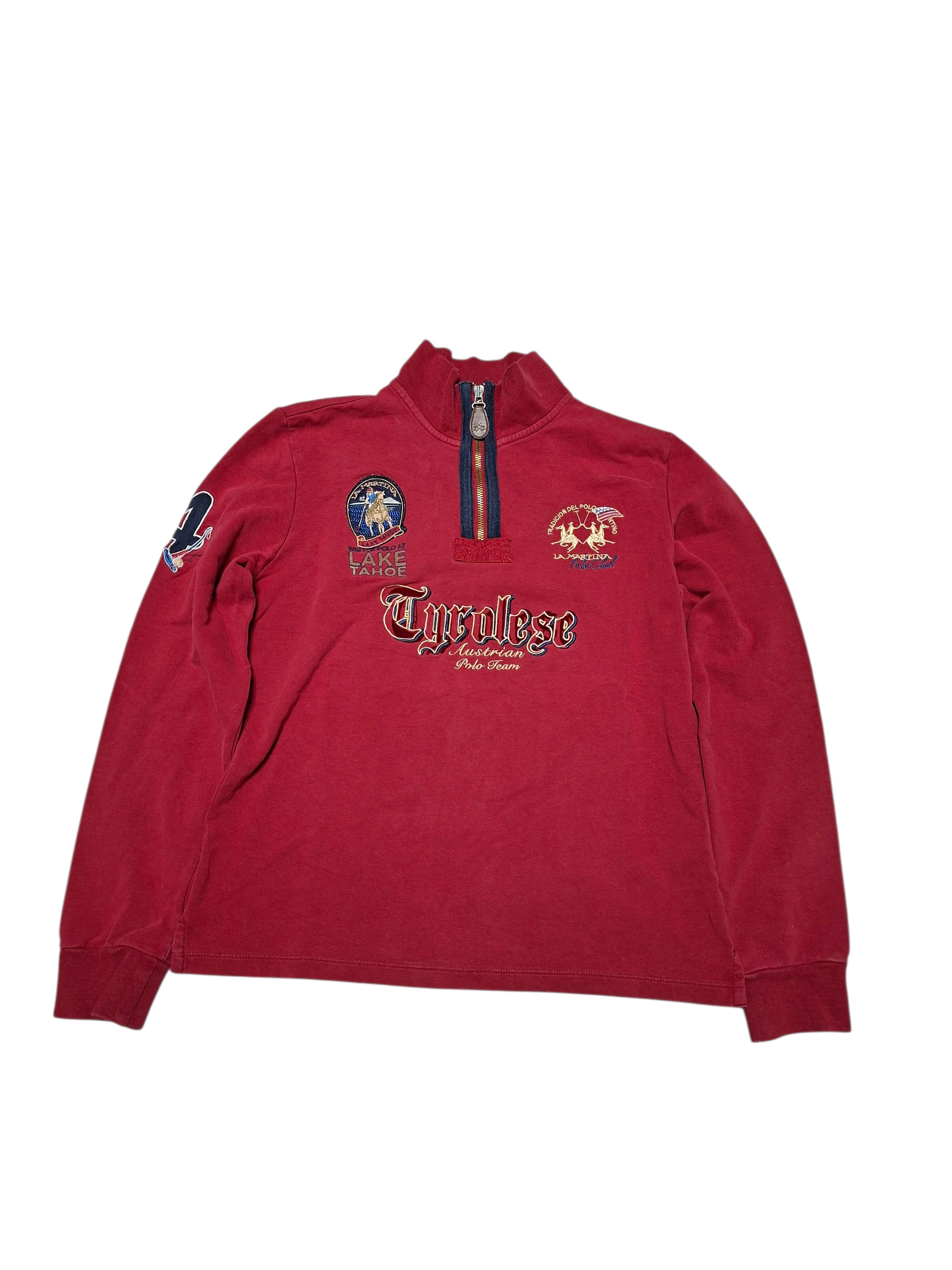 La Martina TYROLESE AUSTRIA LA MARTINA LUXURY 1/3 ZIP RUGBY SHIRT Size US M / EU 48-50 / 2 - 1 Thumbnail