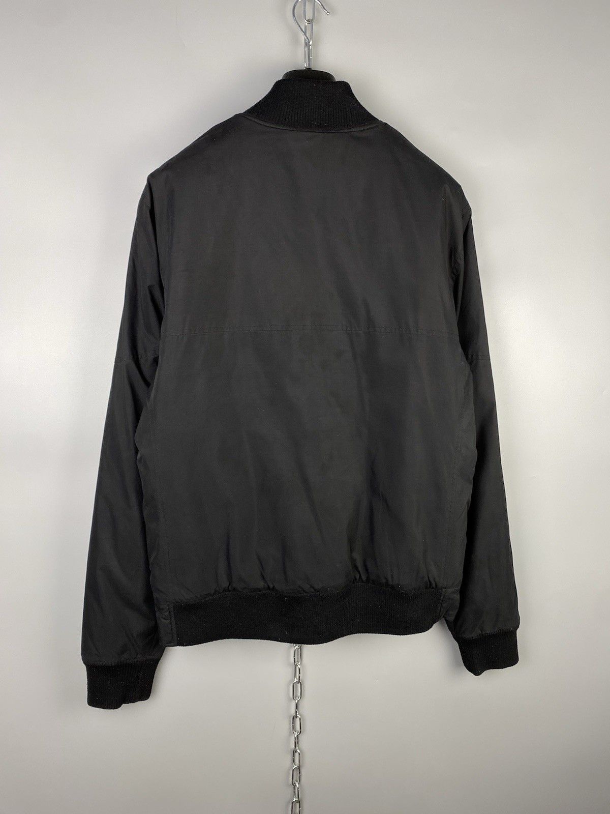 DENHAM Denham Black Full Zip Casual Bomber Jacket Size US M / EU 48-50 / 2 - 11 Thumbnail