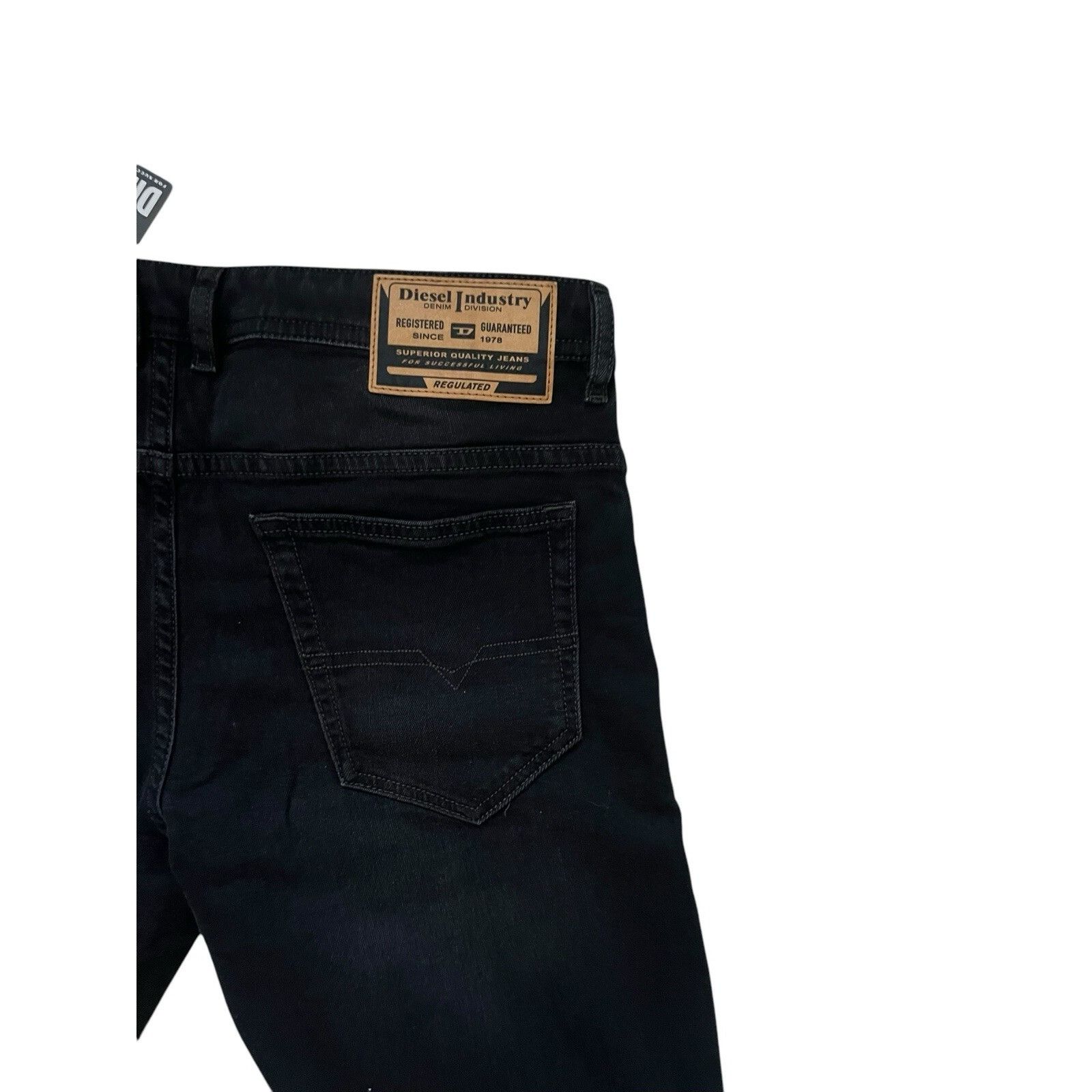 Diesel Diesel Mens Thommer Slim Fit Jeans RM064 Black Size 36/32 Size US 36 / EU 52 - 6 Thumbnail