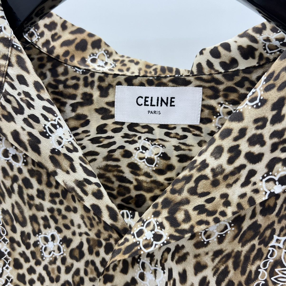 Celine × Hedi Slimane Celine Short Sleeve Shirt in Medium Size US M / EU 48-50 / 2 - 3 Thumbnail