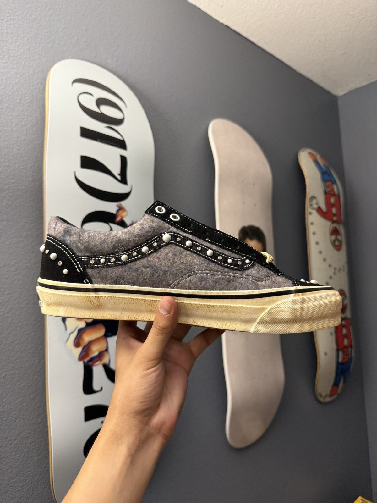 Satoshi Nakamoto × Vans Satoshi Nakamoto Old Skool 36 OTW Vans Size US 9.5 / EU 42-43 - 5 Thumbnail