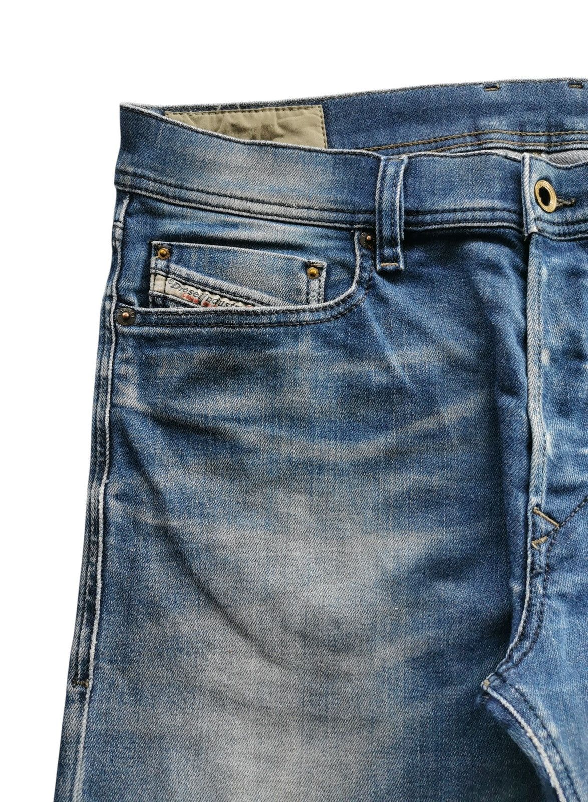Diesel Diesel Tepphar D-Carrot Slim Tapered Distressed Jeans W32 Size US 32 / EU 48 - 7 Thumbnail