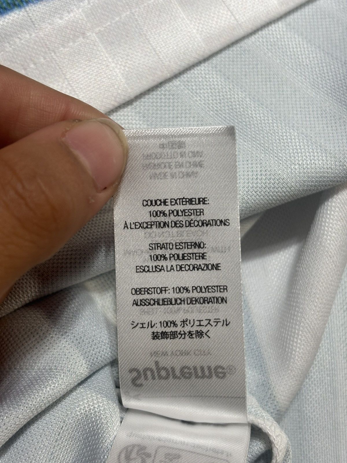 Damien Hirst × Supreme SUPREME DAMIEN HIRST SOCCER JERSEY 'WHITE' SIZE M Size US M / EU 48-50 / 2 - 10 Thumbnail