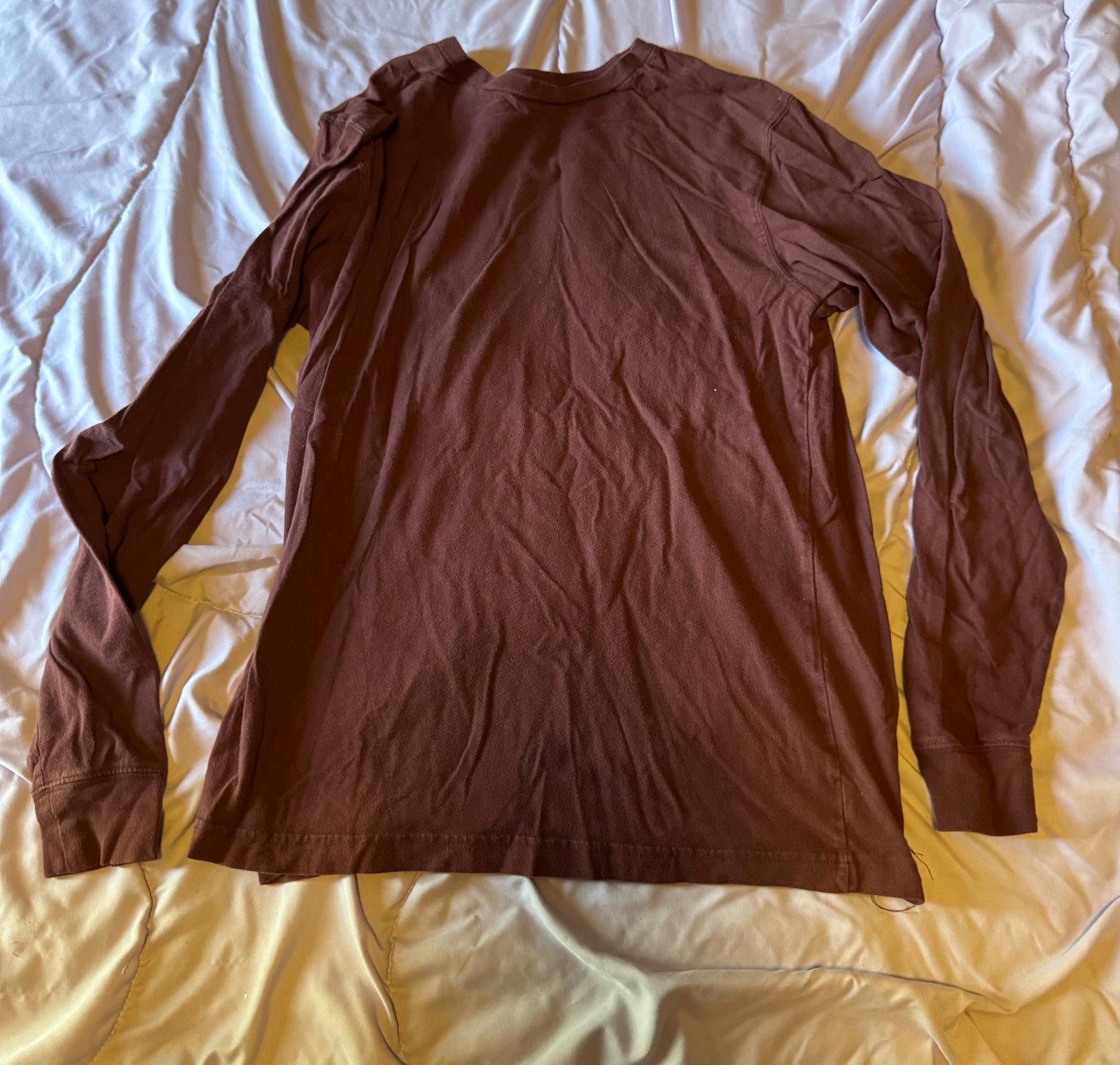 George George Burgundy Long Sleeve Medium Size US M / EU 48-50 / 2 - 1 Thumbnail