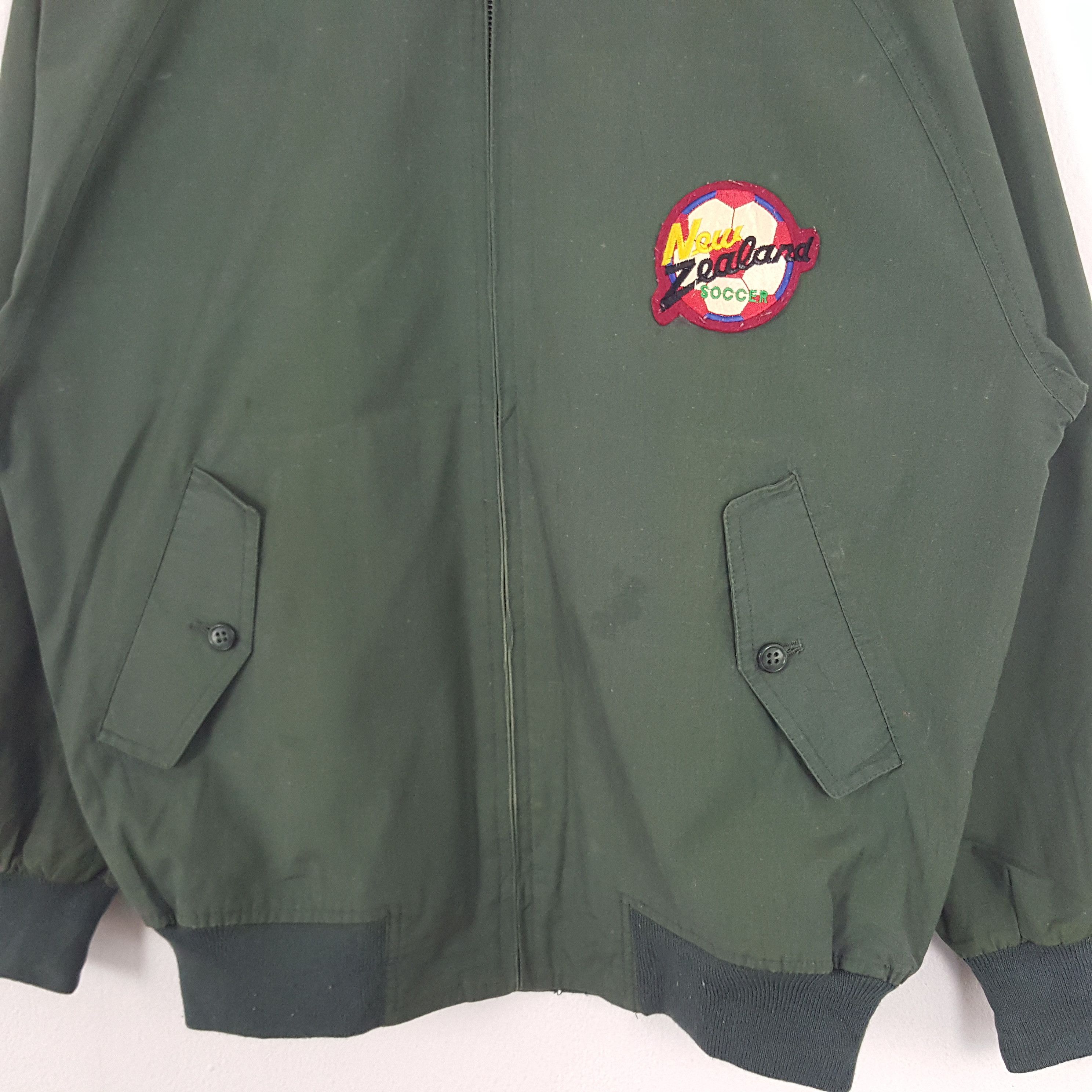 New Zealand Outback × Vintage Vintage New Zealand Soccer Football Team Bombers Jacket Size US M / EU 48-50 / 2 - 2 Thumbnail