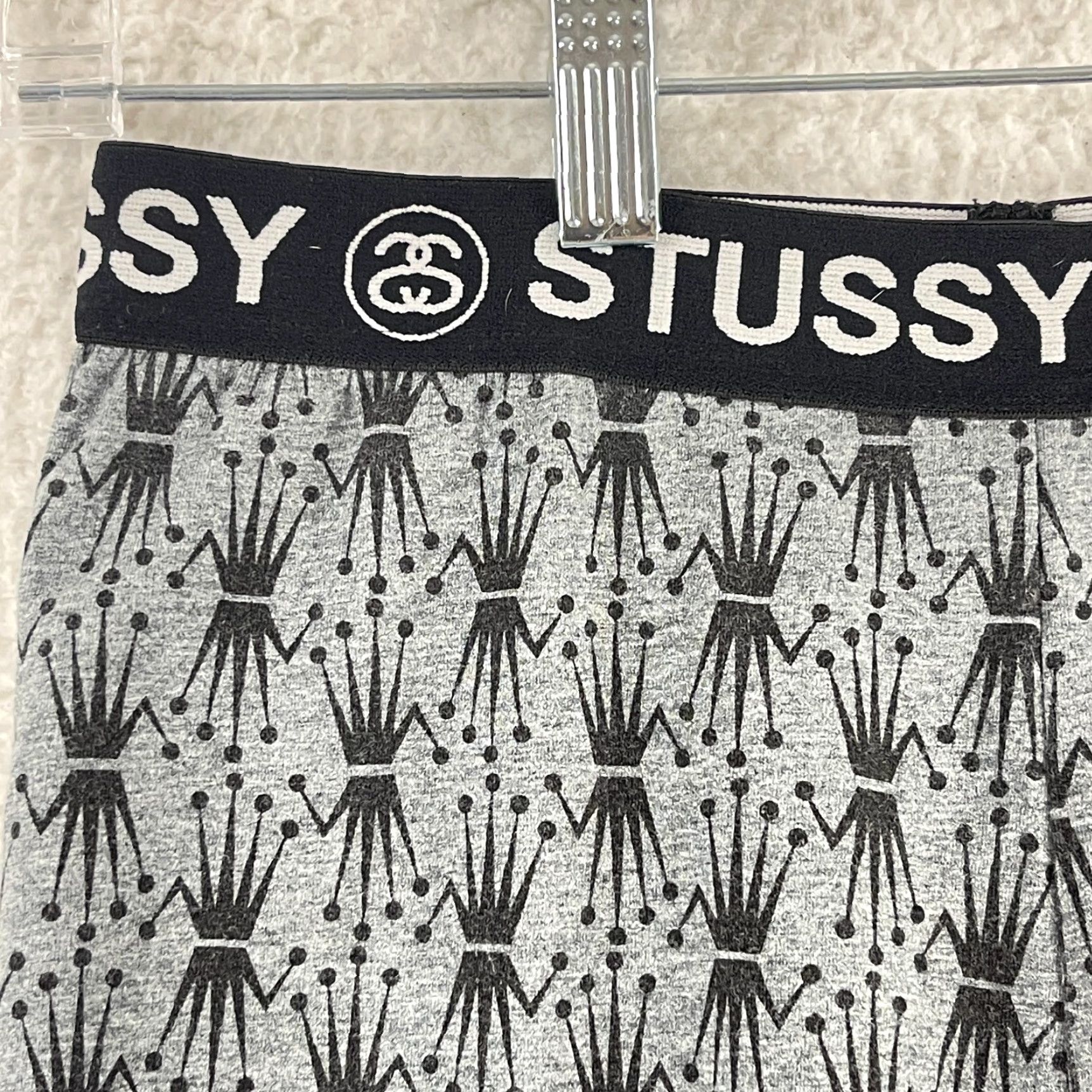 Logo 7 Stussy Black Pull On Logo Legging Pants Womens Small Elastic Waist Stretch Size 28" / US 6 / IT 42 - 4 Thumbnail