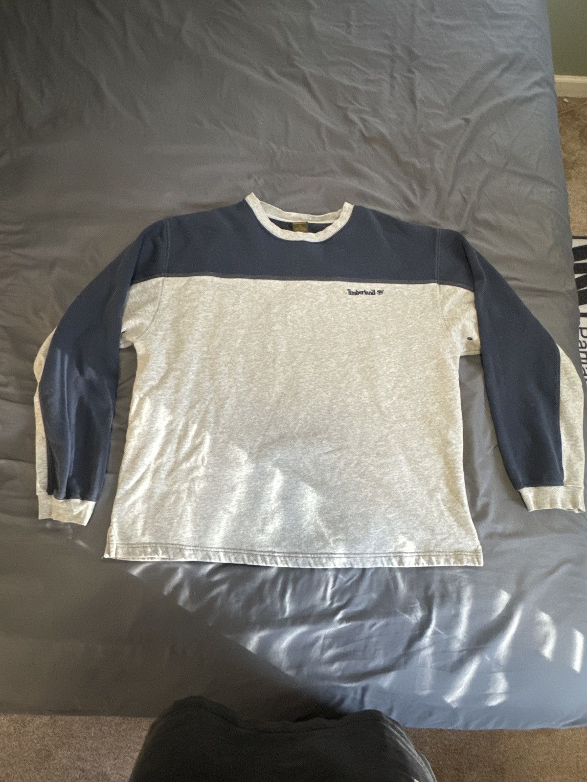 Timberland VINTAGE TIMBERLAND FADED WASHED EMBROIRED BOXY LOGO CREWNECK Size US XL / EU 56 / 4 - 1 Thumbnail