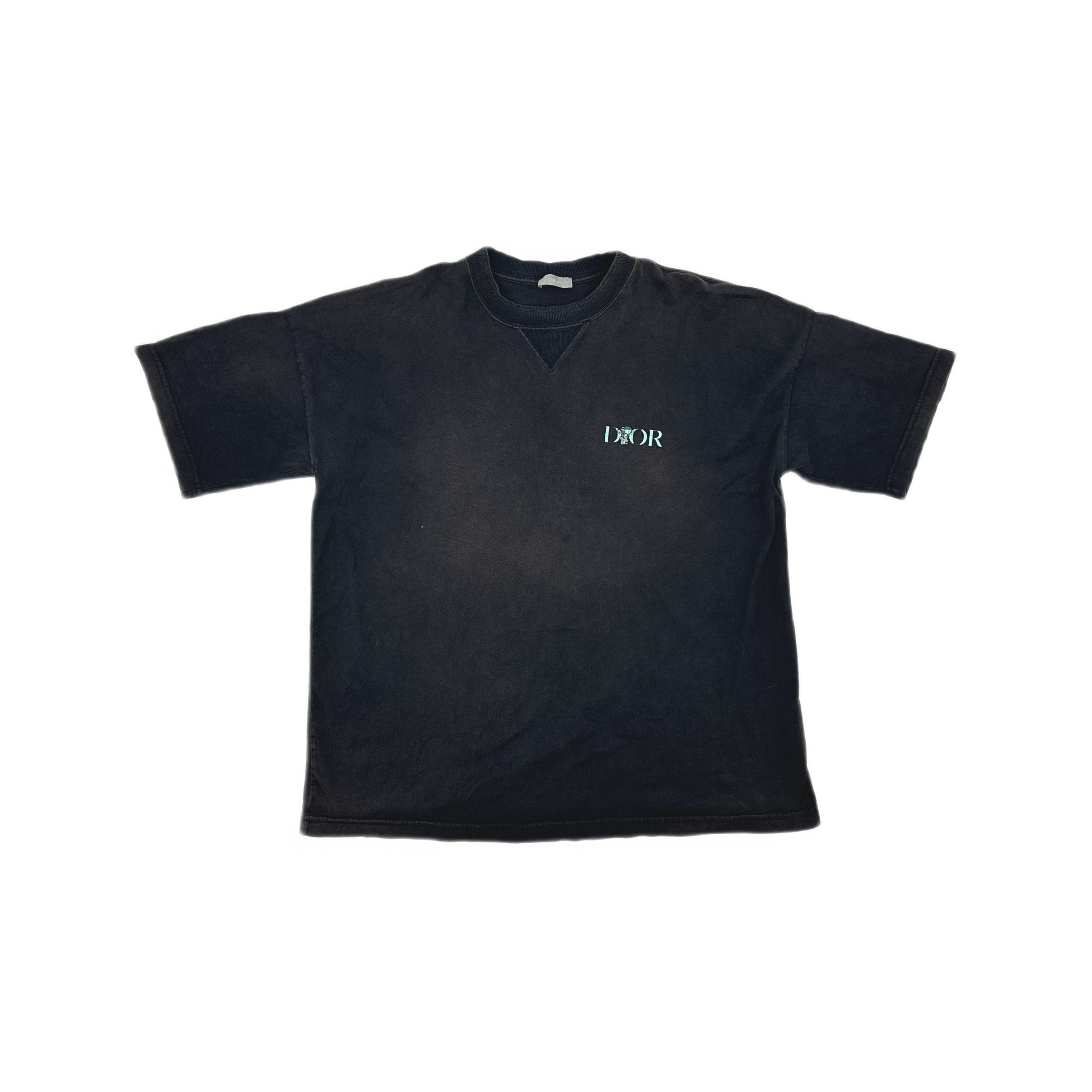 Dior Dior Rose Pattern Logo T-Shirt Size M Size US M / EU 48-50 / 2 - 1 Thumbnail
