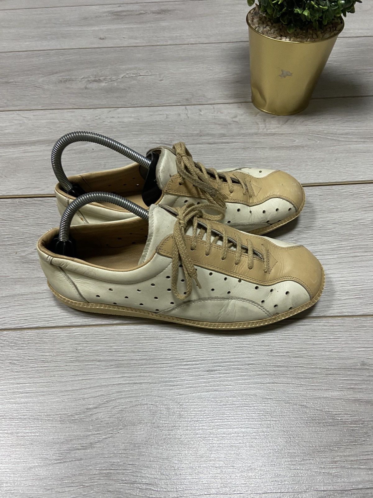 Vintage BW-sport 270 vintage leather trainers sneakers Size US 9 / EU 42 - 3 Thumbnail