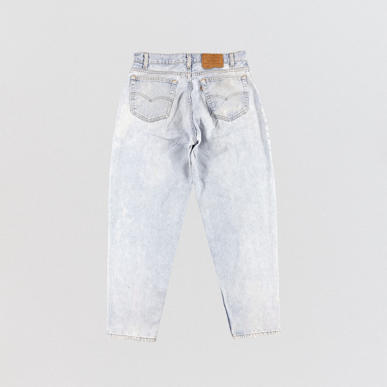 Levi's × Vintage Vintage 90s Light Wash Levis 560 Jeans-JM1706 Size US 33 - 2 Thumbnail