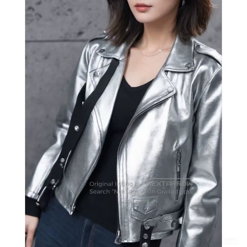 Saint Laurent Paris Saint Laurent Paris Leather jacket Size XS / US 0-2 / IT 36-38 - 4 Thumbnail