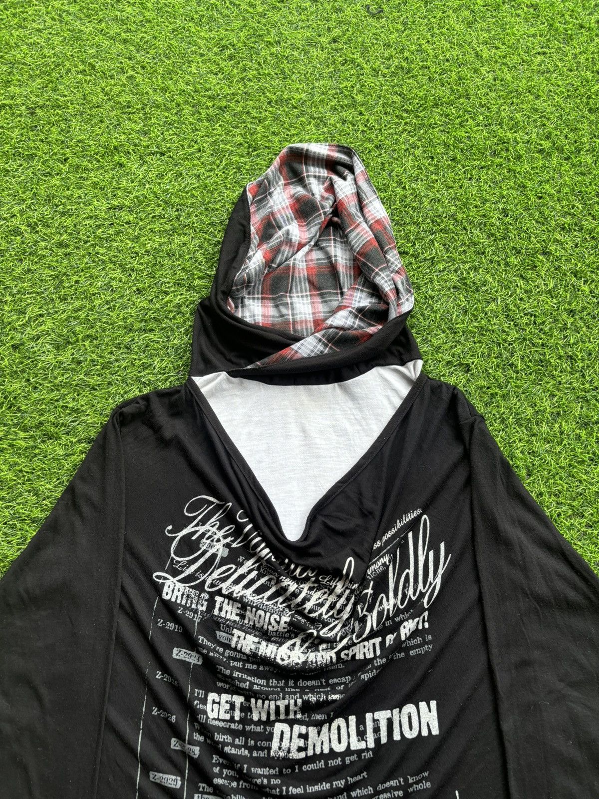 Hysteric Glamour Y2k Double Layer Befectibe Struct Punk Style Hoodie Size US L / EU 52-54 / 3 - 3 Thumbnail