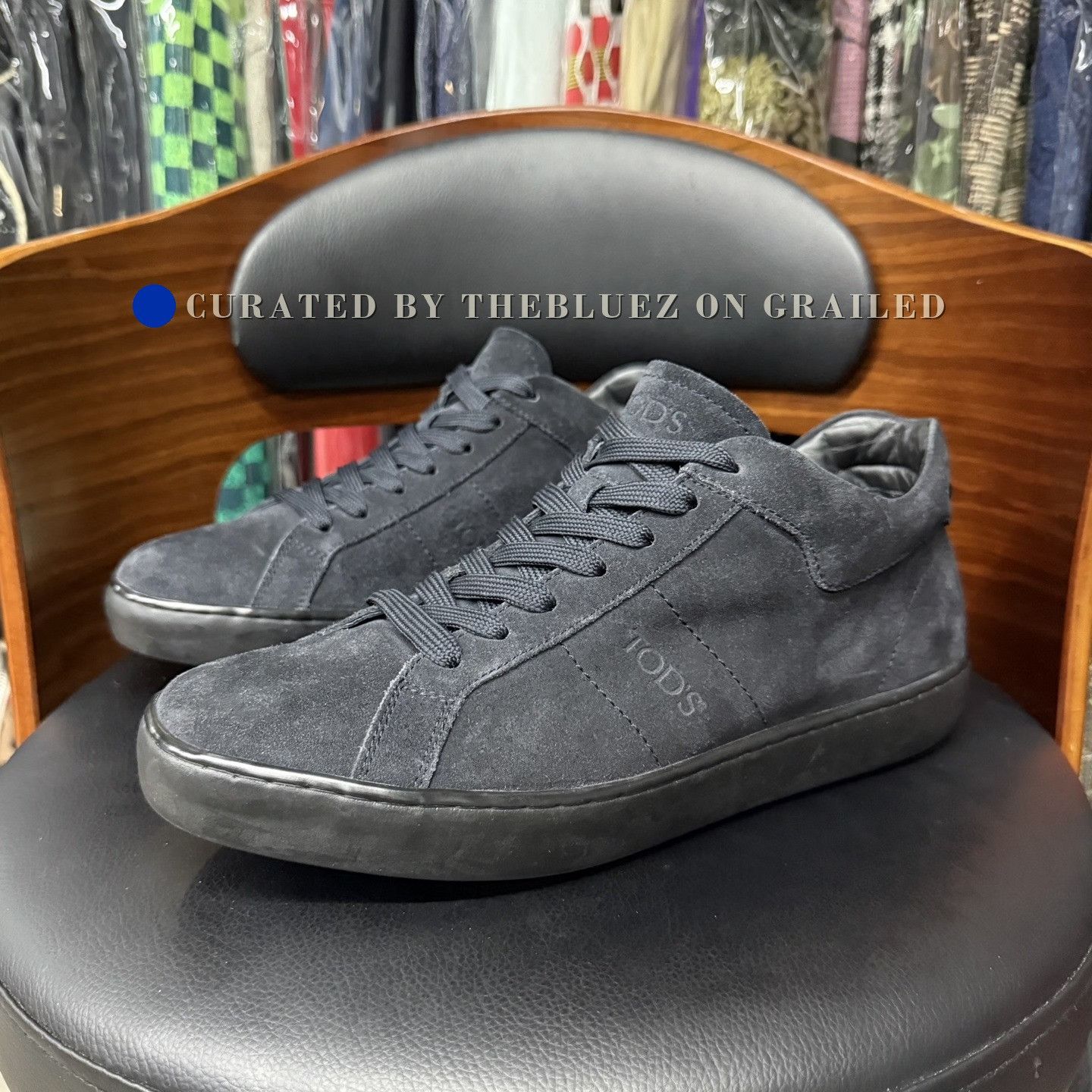 Tod's Tods Suede German Training Casual Shoes Size US 8.5 / EU 41-42 - 1 Thumbnail