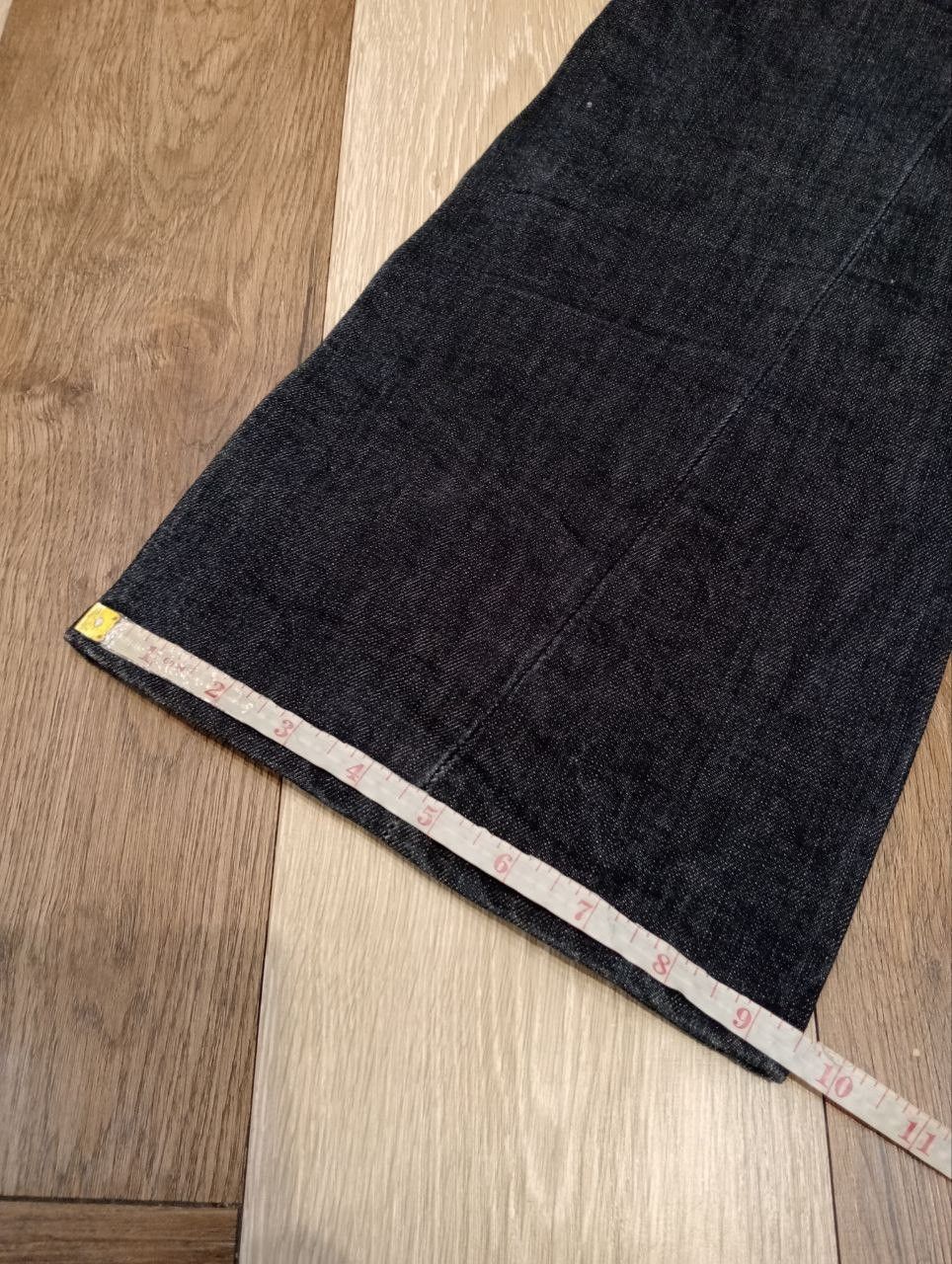 semanticdesign SEMANTIC DESIGN JAPAN INDIGO DENIM FLARED PANTS Size US 34 / EU 50 - 15 Thumbnail