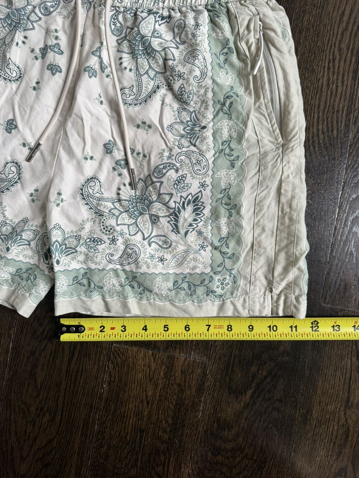 Kith Kith Silk/Lyocell Paisley Shorts Size US 32 / EU 48 - 5 Thumbnail