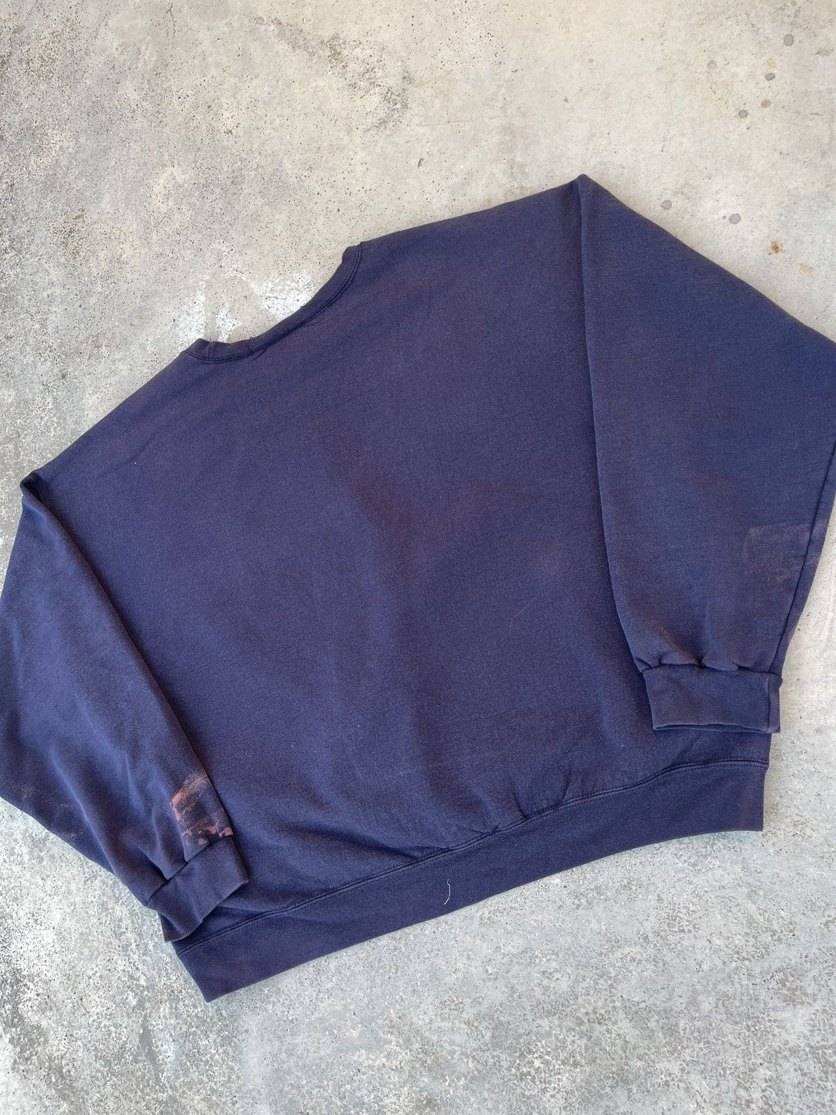 Starter × Vintage Vintage Y2K Faded Navy Starter Crewneck Size US XL / EU 56 / 4 - 4 Thumbnail