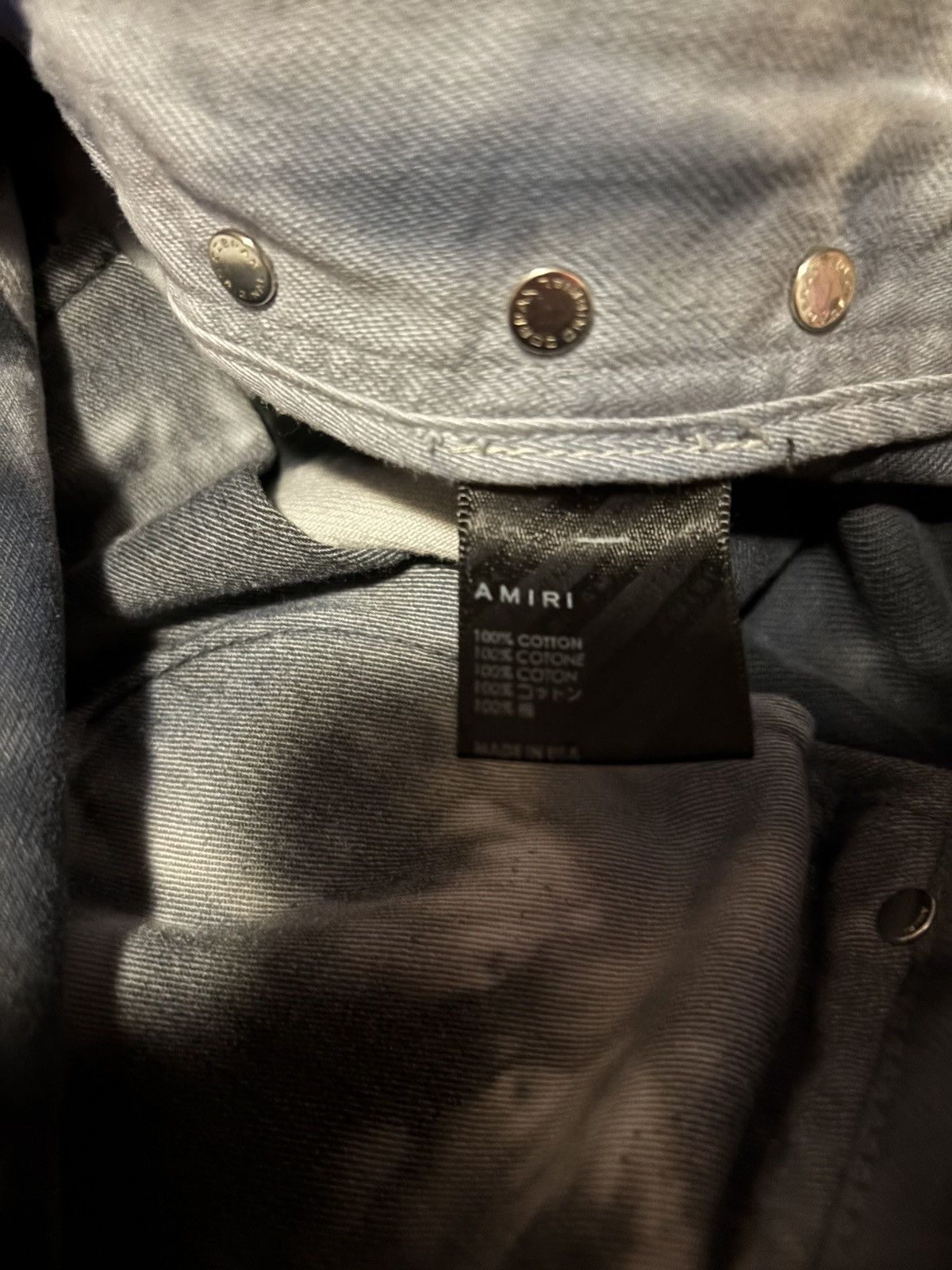Amiri Amiri Cracked Tie Dye Carpenter Jeans Size US 34 / EU 50 - 7 Thumbnail