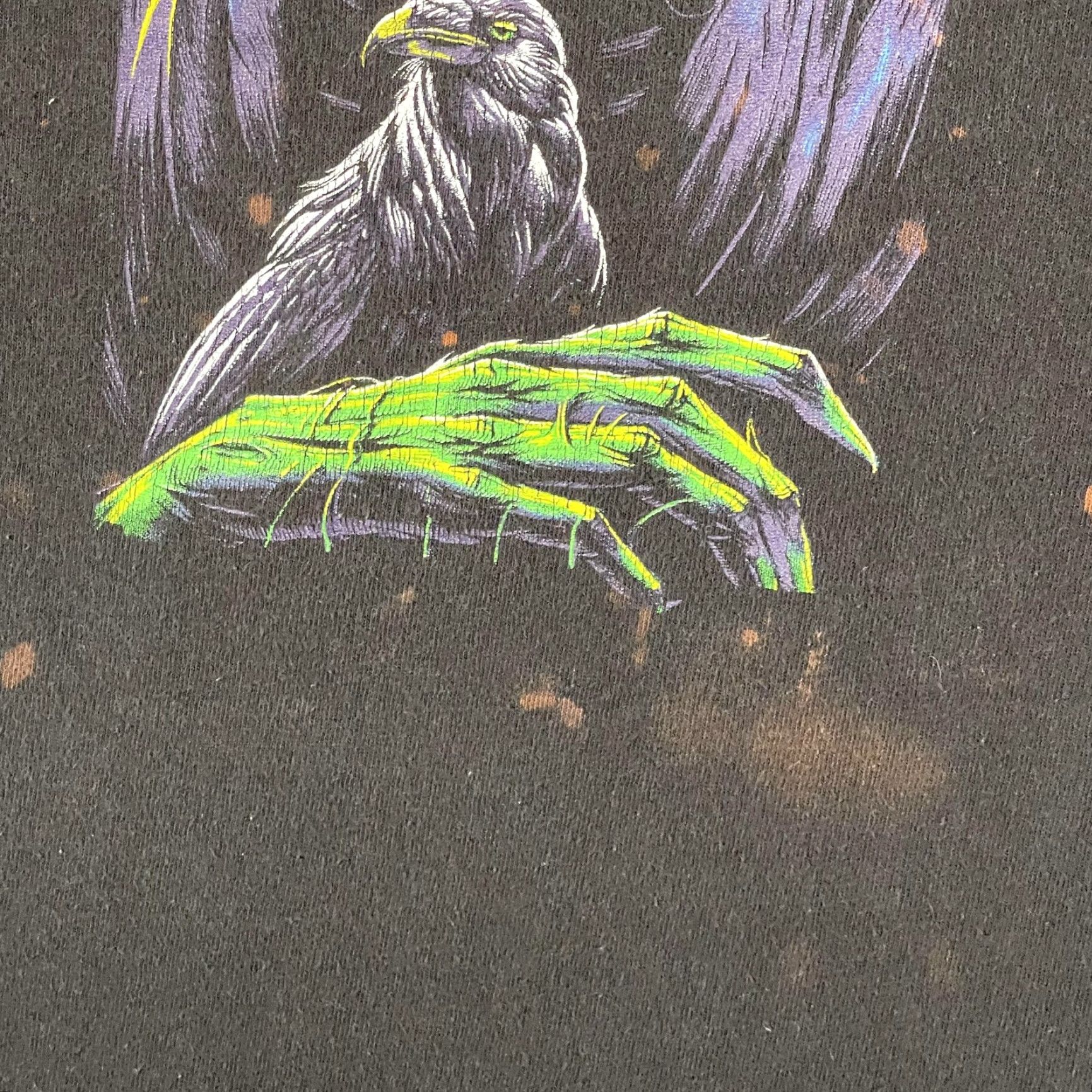 Vintage VINTAGE Metallica Shirt Mens M Black Grim Reaper Raven Skull Graphic Tee Metal Size US M / EU 48-50 / 2 - 6 Thumbnail