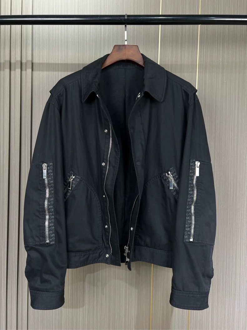 Dior Stitched old flower zipper jacket 2504-Nextarrow
