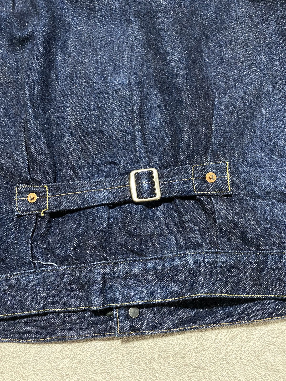 Denime DENIME JAPAN SELVEDGE TYPE 1 TRUCKER JACKET Size US M / EU 48-50 / 2 - 7 Thumbnail