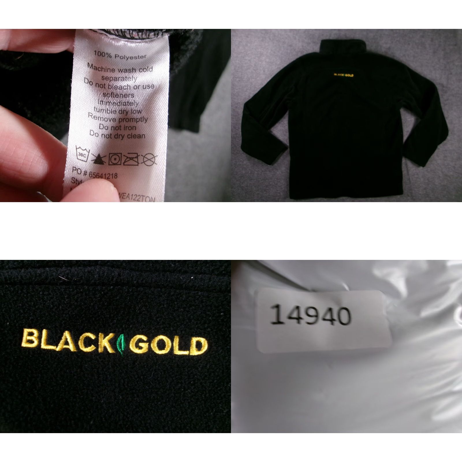Logo 7 Campbells TrueValue Jacket Mens L Black Full Zip Embroidered Logo Campbells TrueValue Logo Jacket Black L Mens Size US L / EU 52-54 / 3 - 8 Thumbnail