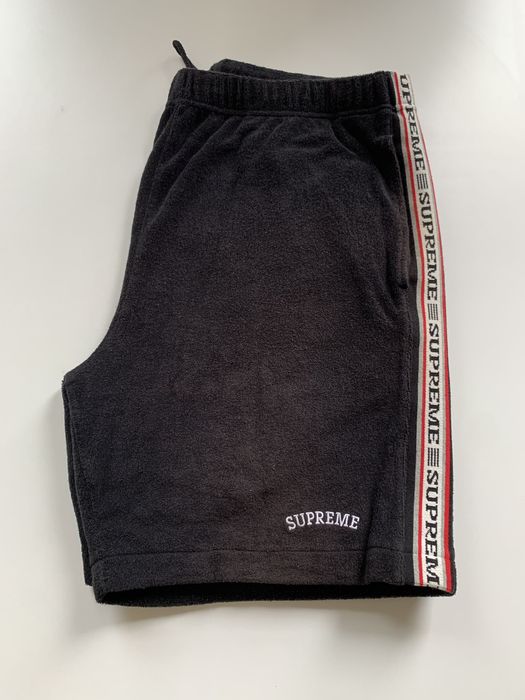 Supreme Supreme Terry Short Black sz L SS20 | Grailed