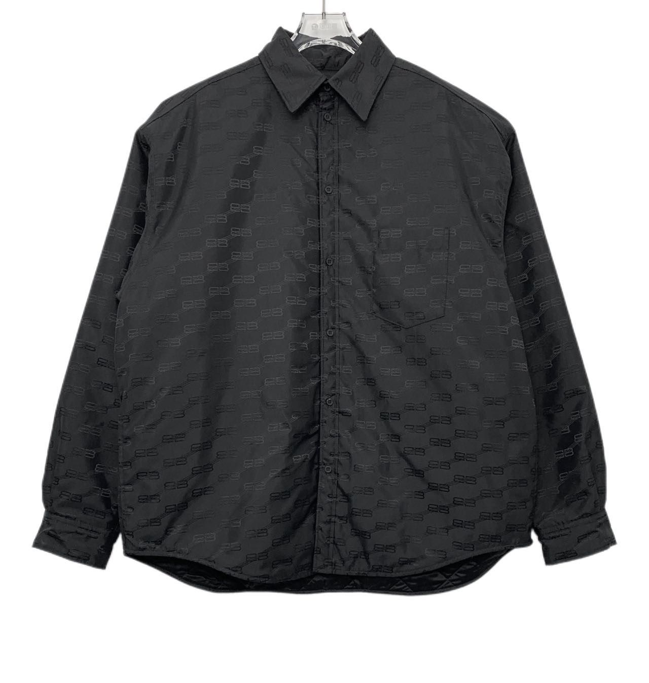 Balenciaga Balenciaga All-Over Logo Jacket (Size 48) Size US M / EU 48-50 / 2 - 1 Thumbnail