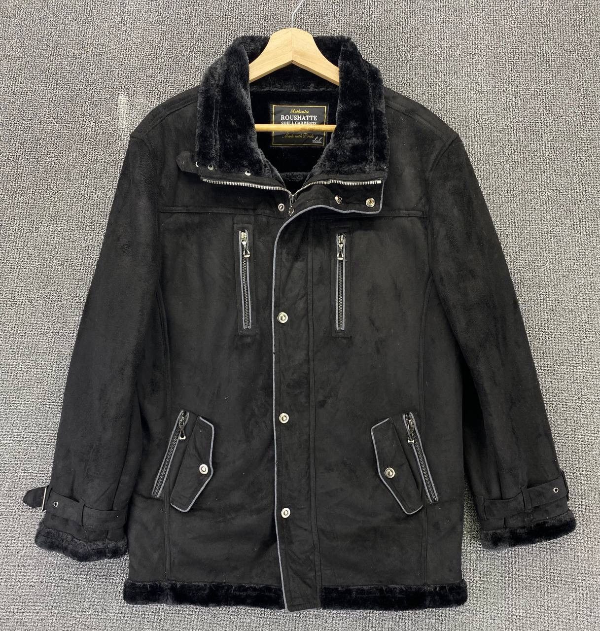Vintage ROUSHATTE Shell Garments B3 Sherling Jacket