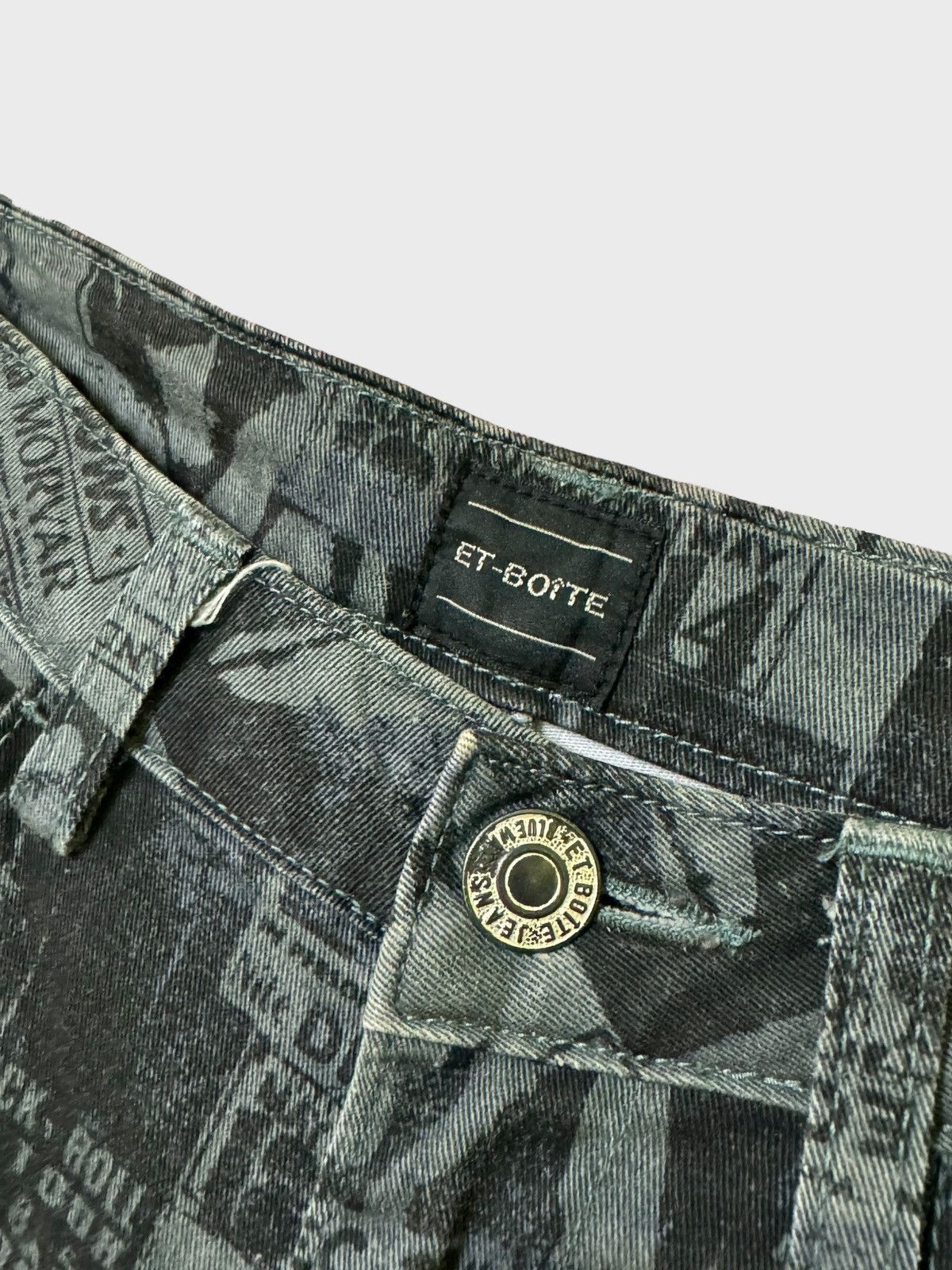 Hysteric Glamour × Japanese Brand Et-Botte sexy Girl The Song of Aban Overprint Pant Size 24" / US 00 / IT 34 - 6 Thumbnail