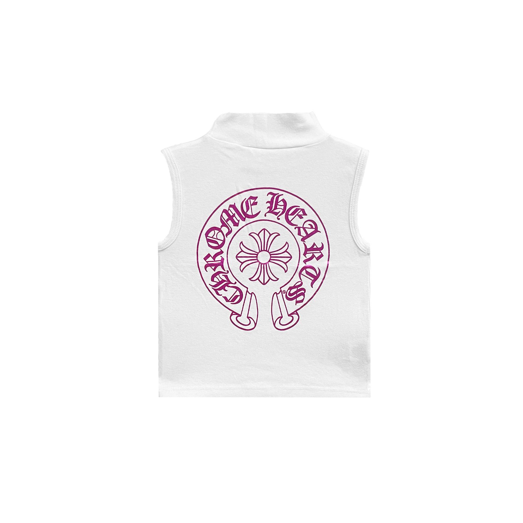 Chrome Hearts Chrome Hearts Deadly Doll Horseshoe White Tank Top Size S / US 4 / IT 40 - 2 Thumbnail